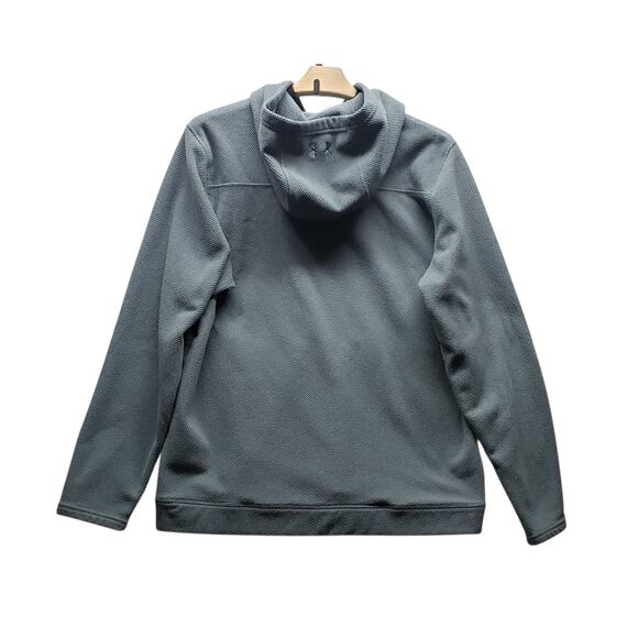 Under Armour Gray Hoodie Sweatshirt Men’s LG Pocket Athleisure Streetwear - Picture 2 of 9